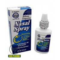 Dr. Sheffield’s Oxymetazoline 12-Hour Relief Original Nasal Spray – 1 Fl Oz (30ml)