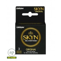Skyn Original – 3 Non-latex lubricated condoms