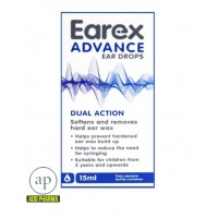 Earex Advance Ear Drops – Dual Action(15ml)
