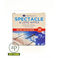 Healthpoint Spectacle & Lens Wipes – 50 Wipes