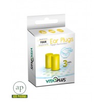 VitaPlus Ear Plugs Foam (Barrel) – 3 Pairs