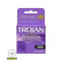 Trojan Her Pleasure Sensations – 3 Condoms