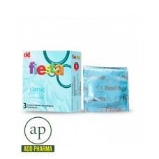 Fiesta Classic Condoms – Pack of 3 Condoms