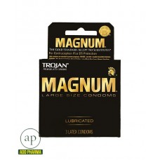Trojan Magnum Large Size – 3 Condoms