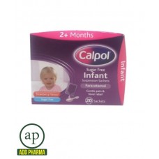   Calpol Sugar Free Infant Suspension Sachets – 20 Sachets