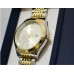George Brand Wrist Watch with date-side1-two-tone-metallic strap